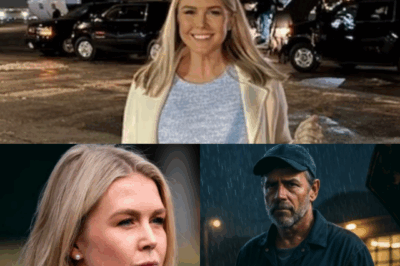 Karoline Leavitt got stuck in the rain. Then a mechanic showed up and did the unthinkable.