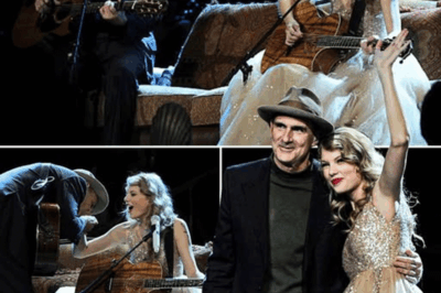 Tears were flowing the moment James Taylor began to sing and then Taylor Swift did something no one expected