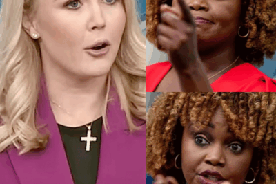 Karoline Leavitt DESTROYS Karine Jean-Pierre LIVE on TV.