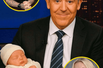 Newborn baby Mira made an appearance on the set of Fox News alongside her father, Greg Gutfeld, on the show Gutfeld