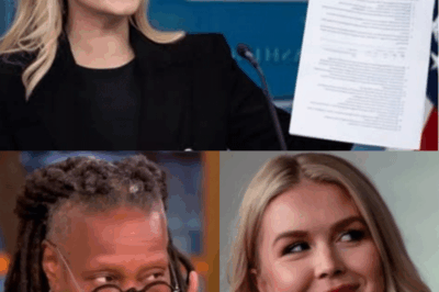 Whoopi Goldberg Breaks Down in Court as Karoline Leavitt’s Lawsuit Turns Into a National Reckoning for ABC and The View