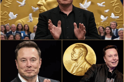 ÚLTIMAS NOTÍCIAS: Elon Musk foi indicado ao Prêmio Nobel da Paz por suas nobres ações em benefício do mundo.