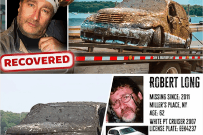 Missing for 15 years: The shocking mystery of Robert Long is finally solved as the PT Cruiser rises from the waters of Long Island