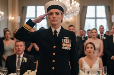 My Father Mocked Me in Front of 500 Guests — Until the Bride Said: “Admiral… Is That You?”