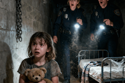 The little girl begged not to sleep in the basement, and when the police went down to check, they discovered a horrifying secret.