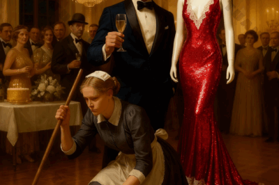 Challenged by a millionaire over a dress, months later she left him completely speechless.