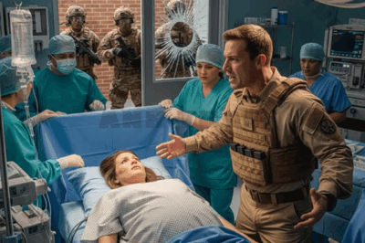 My mother-in-law and a doctor insisted on aborting my “defective” baby, forcing me onto an operating table after assuming my husband was dead. As the doctor raised his scalpel, the door flew open. My husband stood there in full combat gear and roared, “Who dares to touch my child?”