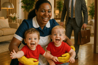 The Silent Mansion Came to Life When the Twins Spoke “Mom” for the First Time