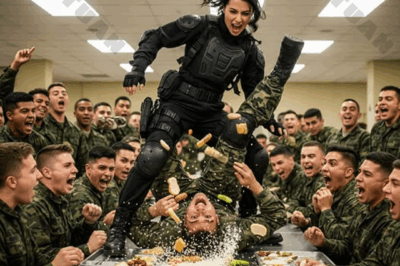 They thought I was nobody. Four recruits surrounded me, saying I didn’t belong, that I was “taking a man’s place.” They never imagined they were provoking an undercover Navy SEAL. The moment they touched my arm, I reacted, and just fifteen seconds later they were lying on the floor, and I said…