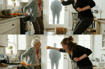 My daughter-in-law slapped me and demanded that I leave my own home, but when my son walked in, everything changed.