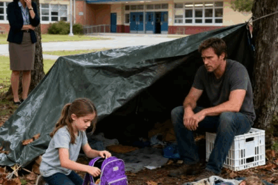 Every day, a 7-year-old girl put her lunch away instead of eating it. Curious, her teacher followed her during break, and what she saw behind the school made her immediately place an emergency call.