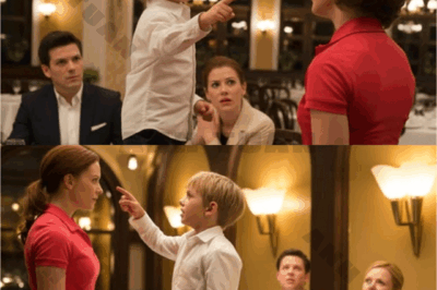 The millionaire’s son yelled at the waitress, but her reaction left the entire restaurant stunned.