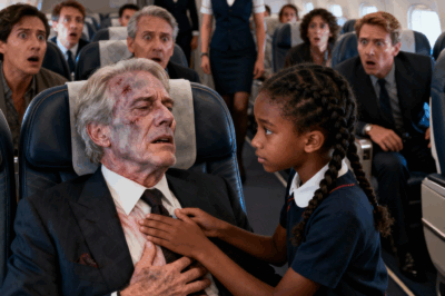 A Poor 12-Year-Old Black Girl Saved a Millionaire on a Flight, But It Was His Final Whisper That Made Her Burst Into Tears