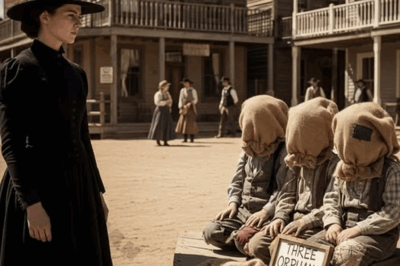 A lonely widow bought 3 orphans with sacks on their heads… and one of them made everything change.