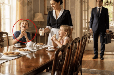 A millionaire returned earlier than expected; what surprised his housemaid seeing him doing with his children moved her to tears.