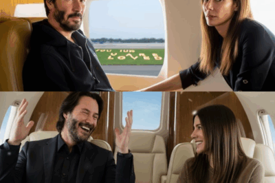 Keanu and Sandra booked a private plane to Toronto, Keanu’s birthplace