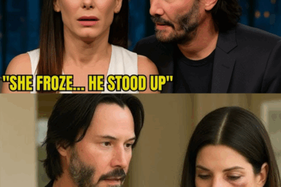 Sandra Bullock Freezes on Live TV—Keanu Reeves’ Quiet Intervention Changes Her Life Forever