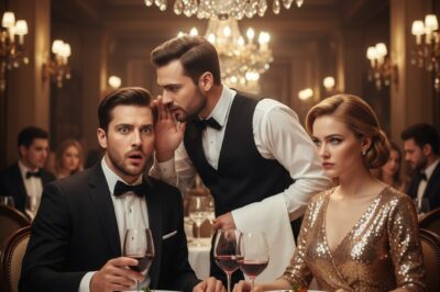 “THERE’S DRUGS IN HER DRINK,” THE WAITRESS MUMMED… AND THE MULTIMILLIONAIRE UNMASKED HIS FIANCÉE.