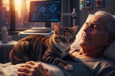 A STRAY CAT INVADES THE ROOM OF A COMATED BILLIONAIRE… AND A MIRACLE OCCURS