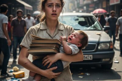 A poor girl smashes a luxury car to save a lost baby, and the doctor who treats the child cries inconsolably upon unexpectedly recognizing him.