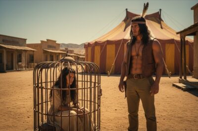 “Everyone feared the Giant Widow… until the Apache bought her and said, “Will you marry me?”