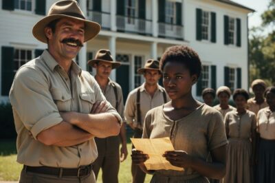 Whoever reads this document gets my lands — The colonel laughed, and the black slave silenced him