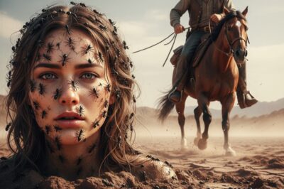 “Covered in ants, the Apache woman whispered… the NAME of the baron who buried her ALIVE.”