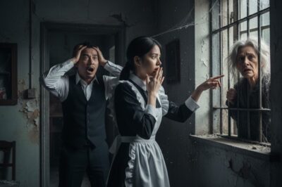 A MAID DISCOVERS THE BILLIONAIRE’S MOTHER LOCKED IN THE BASEMENT… BY HIS CRUEL WIFE…