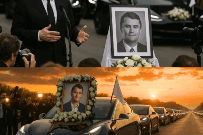 In a heartfelt gesture, Elon Musk mobilizes a fleet of Teslas to escort Charlie Kirk’s final journey, leaving millions emotionally stirred.