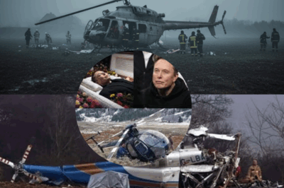 Helicopter crash off Los Angeles: Coast Guard confirms Elon Musk died on the spot, rescuers helpless amid smoke, fire and fierce waves