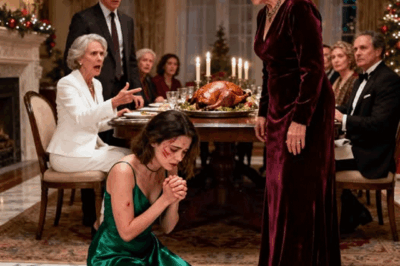 During the family dinner, my son-in-law suddenly slapped my daughter right in front of everyone, and his mother even clapped in approval, saying that this was how you teach a child. I stayed silent and did not respond, quietly picking up my phone. A few hours later, everyone at that table finally understood exactly who they had messed with.