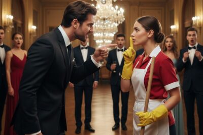 ¡NADIE ME CALLA! — DIJO EL MILLONARIO… HASTA QUE LA EMPLEADA LE RESPONDIÓ ALGO INESPERADO