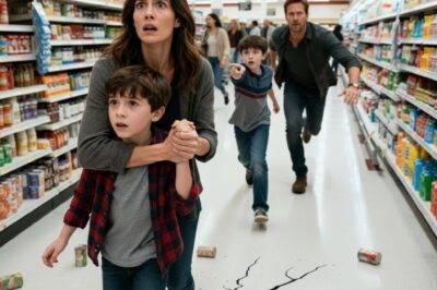 I was at the shopping mall with my 5-year-old son. Suddenly, he pointed and said: “Mom, there’s a boy who looks exactly like me.” I turned around, and sure enough—there was a boy who looked exactly like my son. But when I saw the person holding that boy’s hand, my legs went weak, and I was speechless…