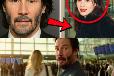 Keanu Reeves Freezes At The Airport After Seeing A Woman Identical To His Late Love 🕊️ Witnesses swear the terminal noise evaporated as his stride stopped cold, eyes locking onto a stranger who carried the same walk, the same shadowed smile, the same impossible echo of a life grief never finished editing, sending rumors racing faster than departing flights while fans felt the ache through the glass — our tabloid narrator murmurs with dark relish that this wasn’t coincidence, it was memory ambushing a man who thought he’d learned how to survive it 👇