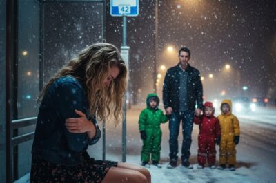 THROWN OUT FOR BEING “INFERTILE,” SHE SAT IN A SNOWSTORM—UNTIL A SINGLE-DAD CEO STOPPED AND SAID, “COME WITH ME.”