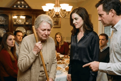 My daughter-in-law handed me a mop on Thanksgiving, and the envelope I left on the table took back more than she ever expected.