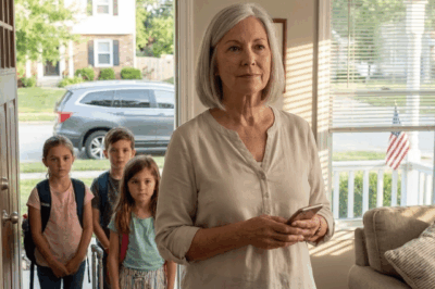 Right After I Retired, My Daughter-in-Law Called and Said She Was Leaving Her Three Kids With Me While She Traveled, Acting Like It Was a Simple Favor I Owed. I smiled and ended the call without arguing. Then I made one quiet choice that changed the rules in our family overnight. When she came back from her trip, she stepped inside expecting everything to be the same, but what she saw made her freeze.