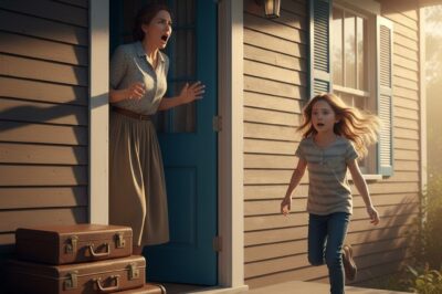 My husband had just left for a “business trip” when my six-year-old daughter whispered: “Mommy… we have to run. Now.”