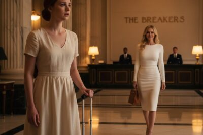 My mug crashed to the marble floor as the clerk’s words sank in. “Miss Walker, I apologize, but I cannot find your reservation.” Behind me, my sister’s heels clicked closer. “I only made reservations for our real family,” she announced loudly as my parents turned their backs, pretending not to see my humiliation. I took a deep breath and said… justice was just beginning.