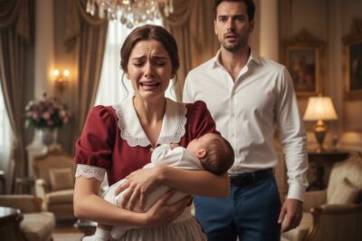 Millionaire discovers his maid is giving her baby up for adoption… what she does moves everyone