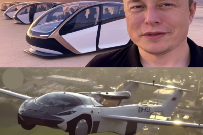 Elon Musk unveils the flying Tesla car prototype, a groundbreaking leap that could redefine the future of travel