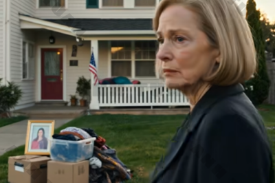 After returning from my trip, I found all my belongings lying outside the door along with a note from my son: “Mom, this house is too small, I don’t have room for you anymore.” So, I quietly moved into my own apartment and put all my moving plans on hold. At the family meeting afterward, I walked in with a man sitting next to me, my lawyer. No one had any idea what was about to happen.