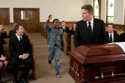 “Your Daughter Is Still Alive” — A Homeless Black Boy Ran To The Coffin And Revealed A Secret That Left The Billionaire Stunned…