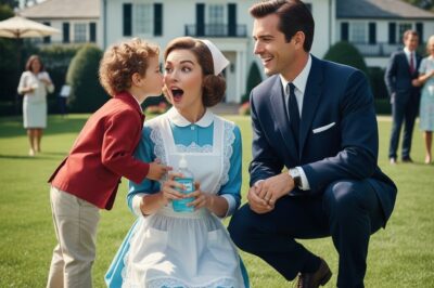 The Billionaire Promised Marriage to Anyone Who Could Make His Son Speak – Then A Maid Stepped Forward and Did the Unthinkable