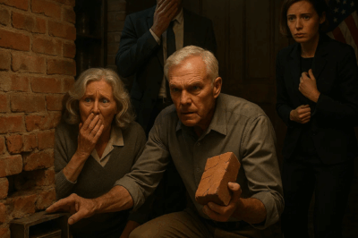 My son locked us in the basement and said, “This is our house now.” Then my husband pressed a brick, and everything changed completely.