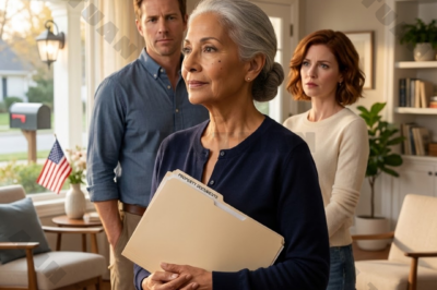 My son looked me straight in the eye and stated the obvious: “If you don’t pay rent, then you don’t live here.” He thought I would back down. I didn’t argue. I simply opened the folder he had never bothered to read and let the truth speak for itself.