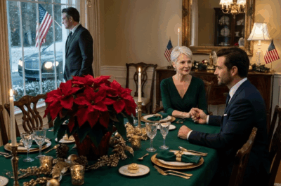 At Christmas dinner, my ex kept making snide remarks about the cleaning job my fiancé does, loud enough for the whole table to hear, like it was his idea of entertainment. I didn’t argue or make a scene. I just held my fiancé’s hand and stayed calm. Then headlights swept across the window and a Bentley rolled into the driveway. The laughter stalled, the room went quiet, and my ex suddenly realized the one who should feel embarrassed tonight wasn’t him.