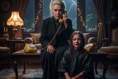 My daughter was thrown out by her husband in the middle of a storm. “Mom… he hit me… he said now that he’s a CEO, he needs a wife ‘worthy’ of him.” I wiped her tears and brought her inside. Then I picked up my phone and called my lifelong confidant. “Emergency board meeting. I need to deal with someone.” That arrogant man had no idea what a seventy-year-old mother could do when her child cries at her doorstep.