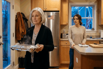 My daughter looked at me in my own kitchen and said, “You’ll eat after everyone else is finished,” like I was the last one who mattered at my own table. I didn’t argue, and I didn’t make anyone uncomfortable. I calmly picked up the roast I’d been cooking since morning, set the serving spoon down, and walked out. No shouting, no harsh words, just a quiet choice that spoke for itself. When everyone realized dinner had to pause, they began to understand that respect isn’t optional.