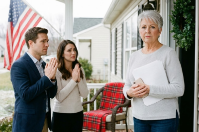 On Christmas, my son told me, “This year, we’re celebrating at her parents’ place, and she doesn’t want you there, so it’s best you don’t come.” I just nodded, didn’t argue, and quietly paused the rent I’d been covering for their luxury apartment for the past six months. The next morning, the two of them were standing on my doorstep, faces tight, voices strained, asking for “one last” $1,500. But the night before, I’d accidentally opened an old email, and in that exact moment, I realized they’d been quietly running the numbers for a very long time.